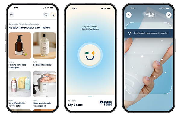 PlasticFreeFuture-app-screens